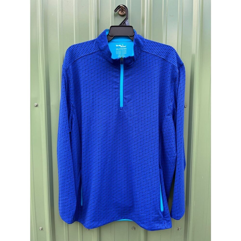 Birdie Bound Quarter-Zip Pullover Long Sleeved Shirt Size 3XL
